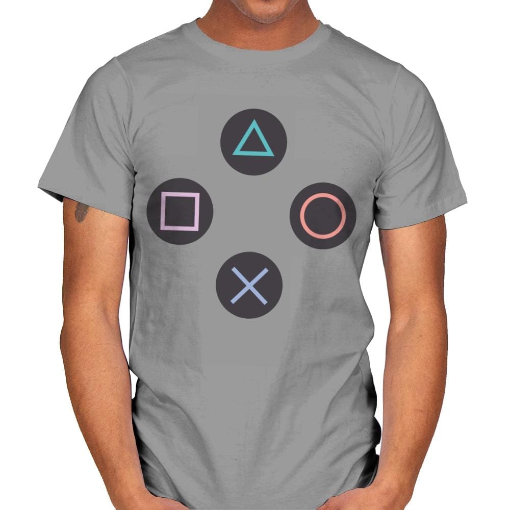 Stay Together - PlayStation - Mens T-Shirts RIPT Apparel Small / Sport Grey