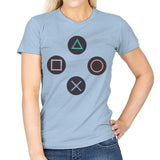 Stay Together - PlayStation - Womens T-Shirts RIPT Apparel Small / Light Blue