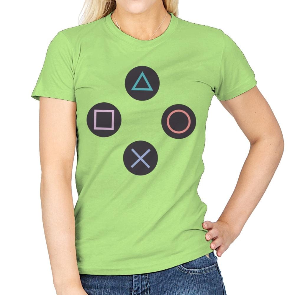 Stay Together - PlayStation - Womens T-Shirts RIPT Apparel Small / Mint Green