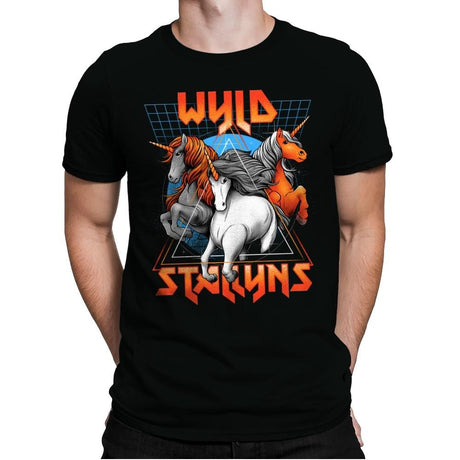 Stay Wyld - Mens Premium T-Shirts RIPT Apparel Small / Black