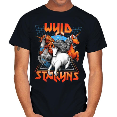 Stay Wyld - Mens T-Shirts RIPT Apparel Small / Black