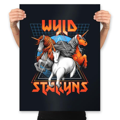 Stay Wyld - Prints Posters RIPT Apparel 18x24 / Black