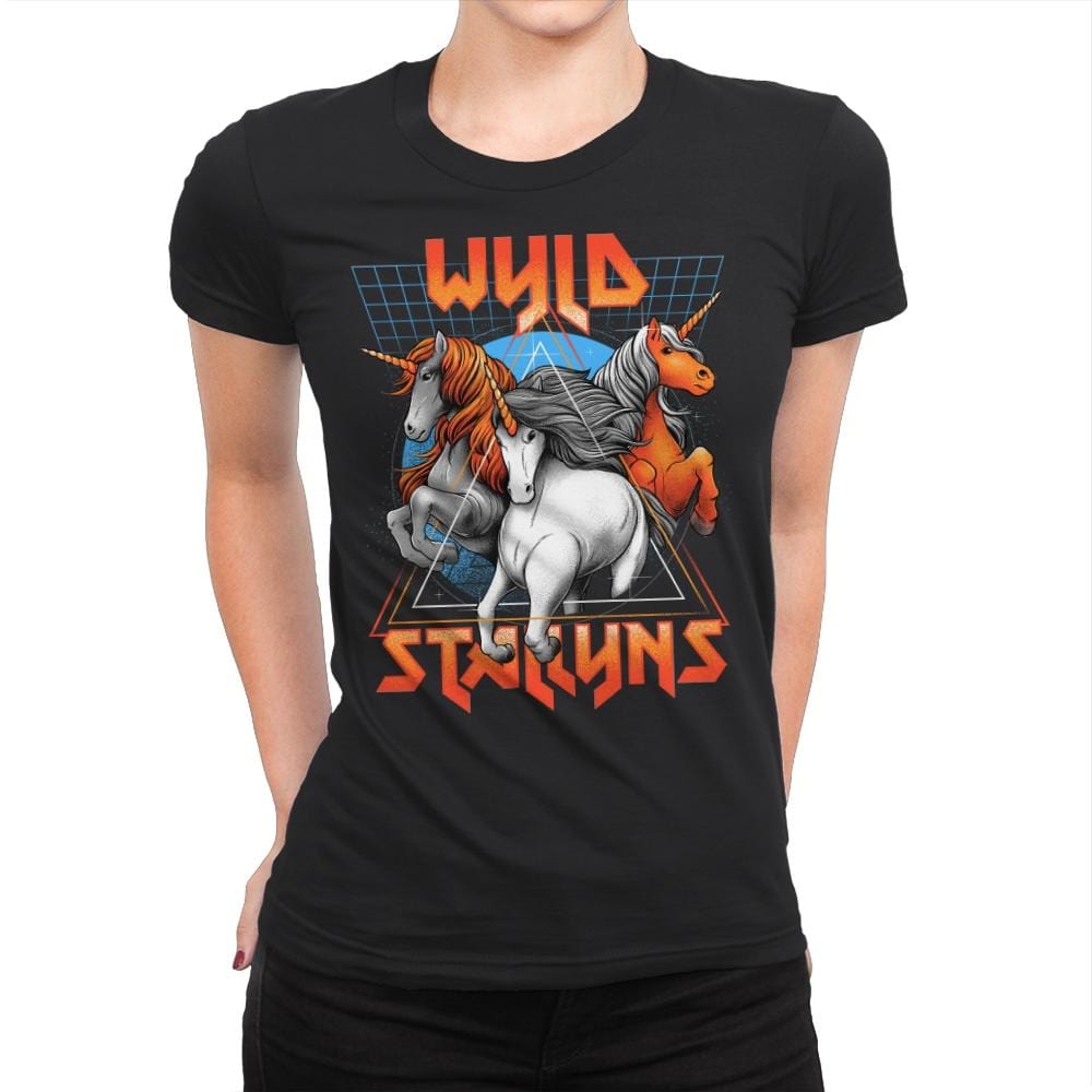 Stay Wyld - Womens Premium T-Shirts RIPT Apparel Small / Black
