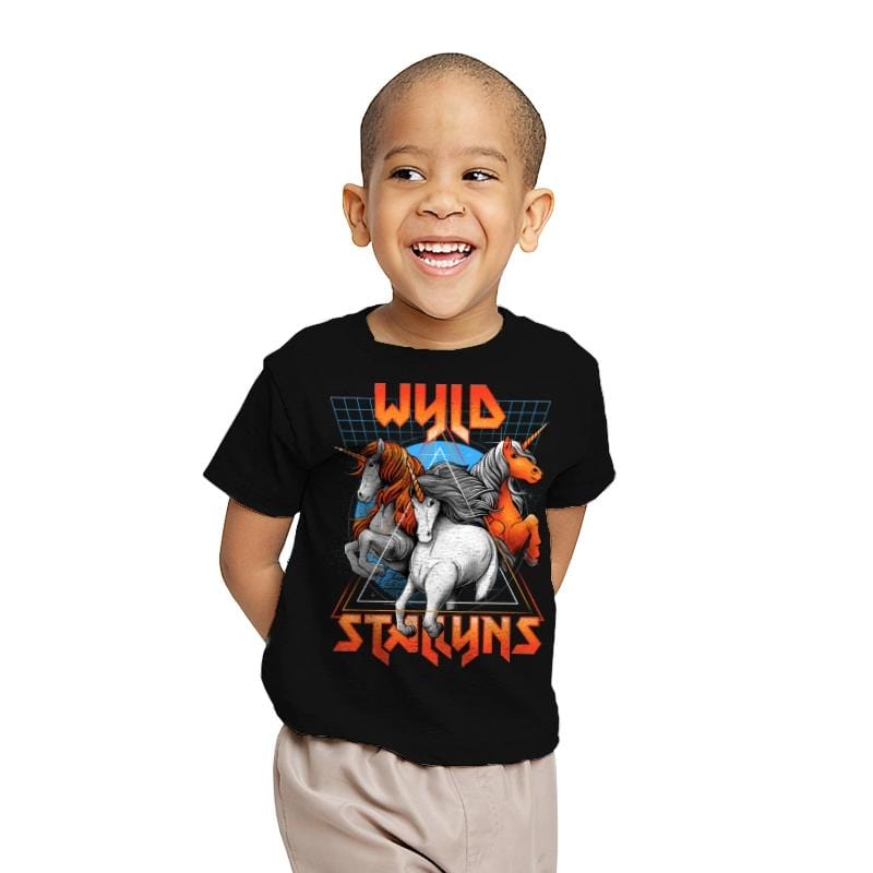 Stay Wyld - Youth T-Shirts RIPT Apparel X-small / Black