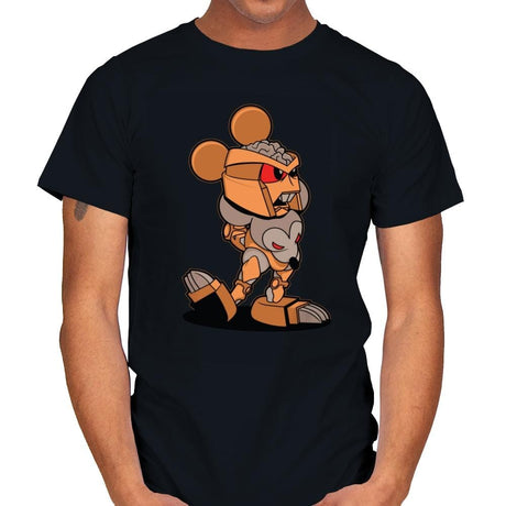 Steambot Ratty Exclusive - Shirtformers - Mens T-Shirts RIPT Apparel Small / Black