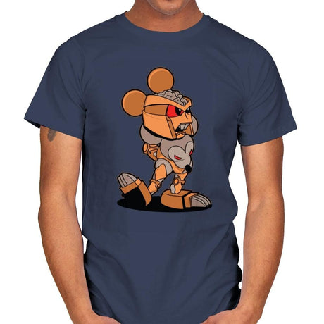 Steambot Ratty Exclusive - Shirtformers - Mens T-Shirts RIPT Apparel Small / Navy
