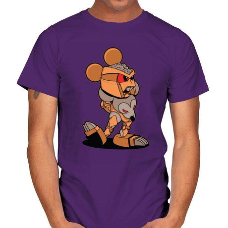 Steambot Ratty Exclusive - Shirtformers - Mens T-Shirts RIPT Apparel Small / Purple