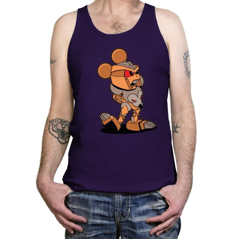 Steambot Ratty Exclusive - Shirtformers - Tanktop Tanktop RIPT Apparel X-Small / Team Purple