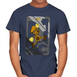 Steampunk Plumber - Mens T-Shirts RIPT Apparel Small / Navy