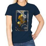 Steampunk Plumber - Womens T-Shirts RIPT Apparel Small / Navy