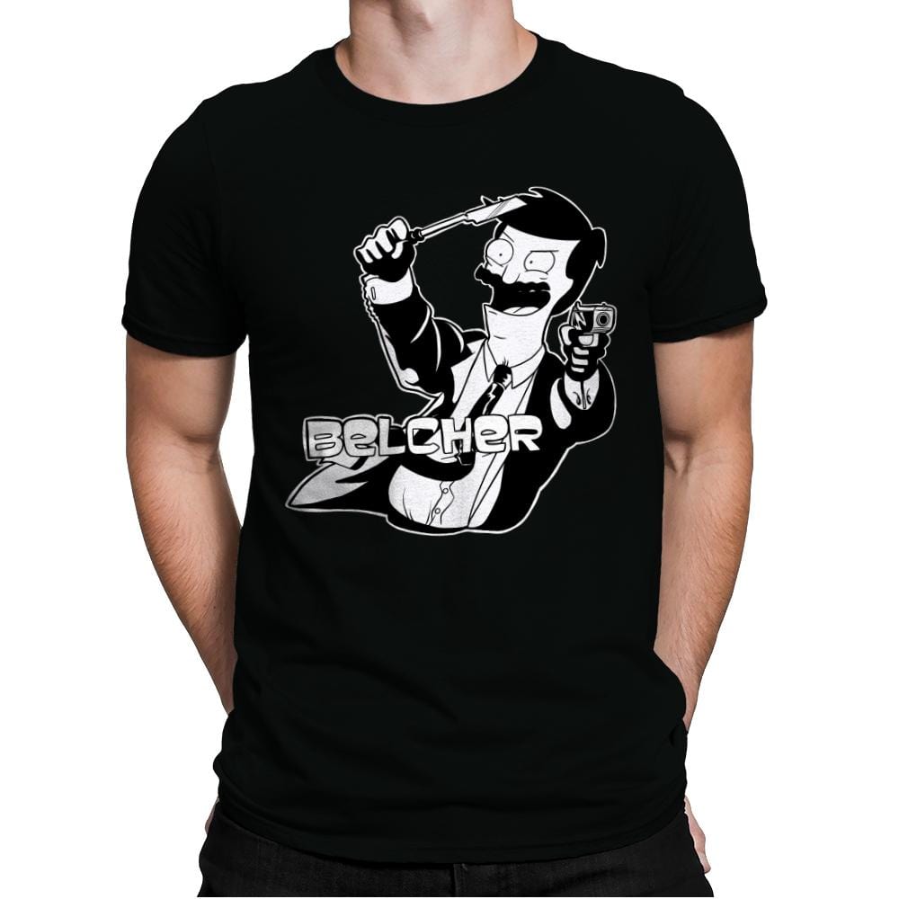 Sterling Belcher - Mens Premium T-Shirts RIPT Apparel Small / Black