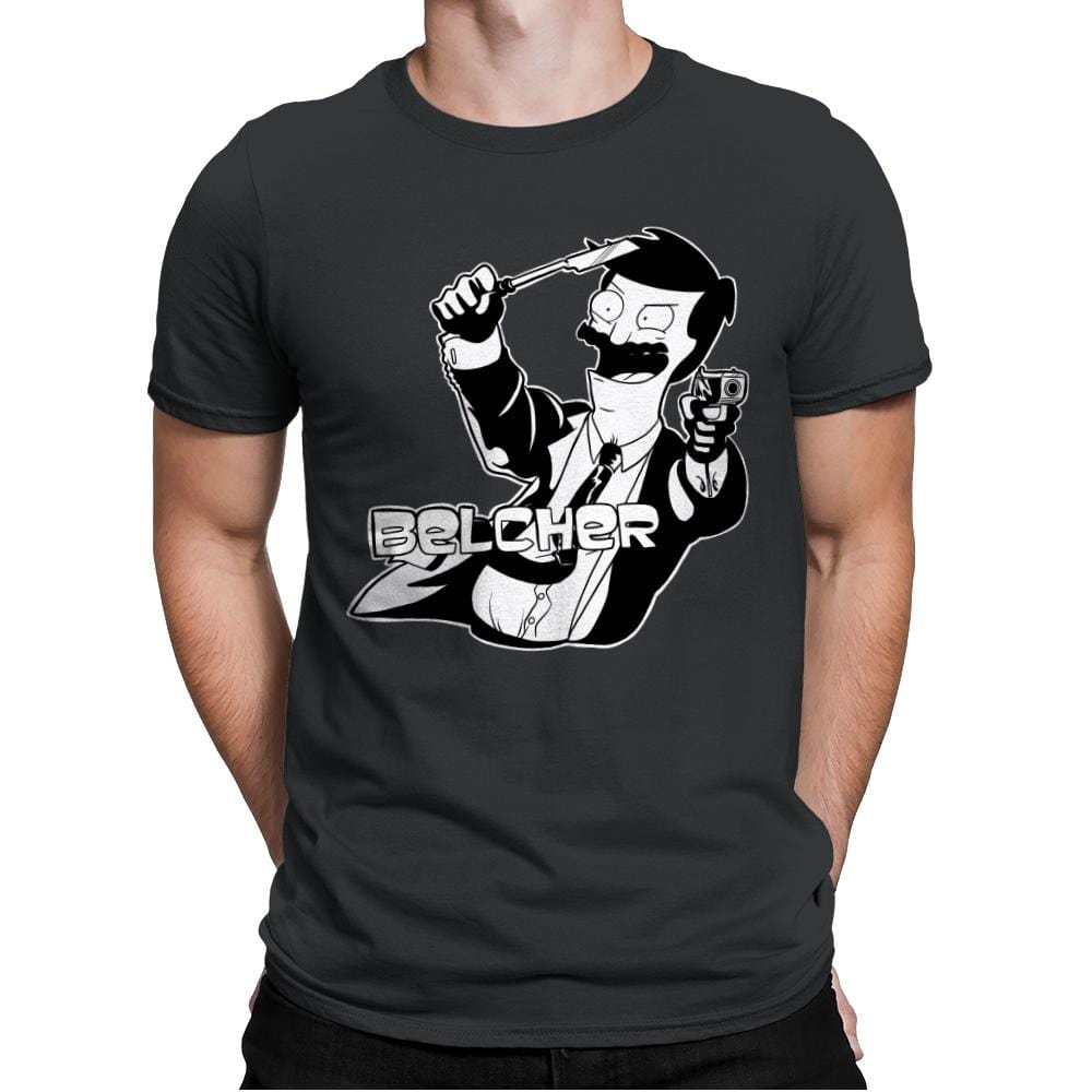 Sterling Belcher - Mens Premium T-Shirts RIPT Apparel Small / Heavy Metal