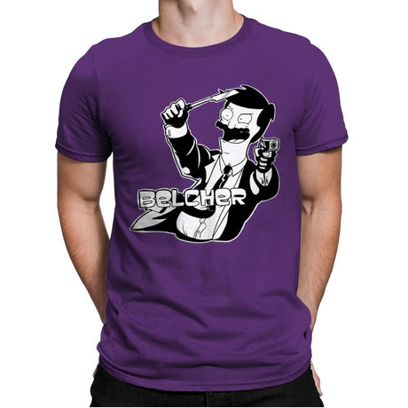 Sterling Belcher - Mens Premium T-Shirts RIPT Apparel Small / Purple Rush