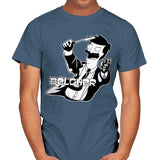 Sterling Belcher - Mens T-Shirts RIPT Apparel Small / Indigo Blue