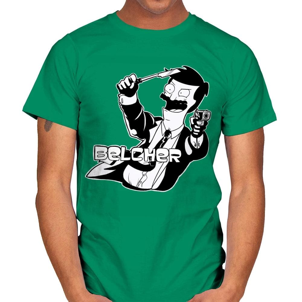 Sterling Belcher - Mens T-Shirts RIPT Apparel Small / Kelly Green