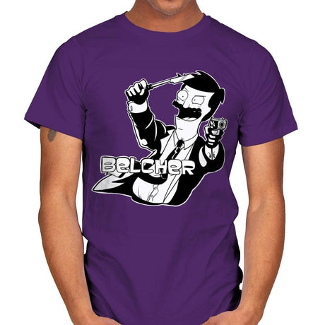 Sterling Belcher - Mens T-Shirts RIPT Apparel Small / Purple