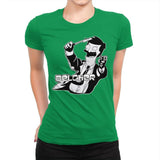 Sterling Belcher - Womens Premium T-Shirts RIPT Apparel Small / Kelly Green