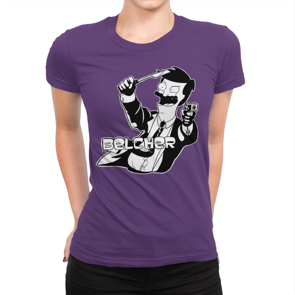 Sterling Belcher - Womens Premium T-Shirts RIPT Apparel Small / Purple Rush