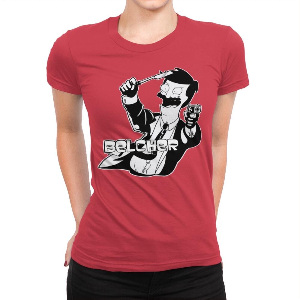 Sterling Belcher - Womens Premium T-Shirts RIPT Apparel Small / Red