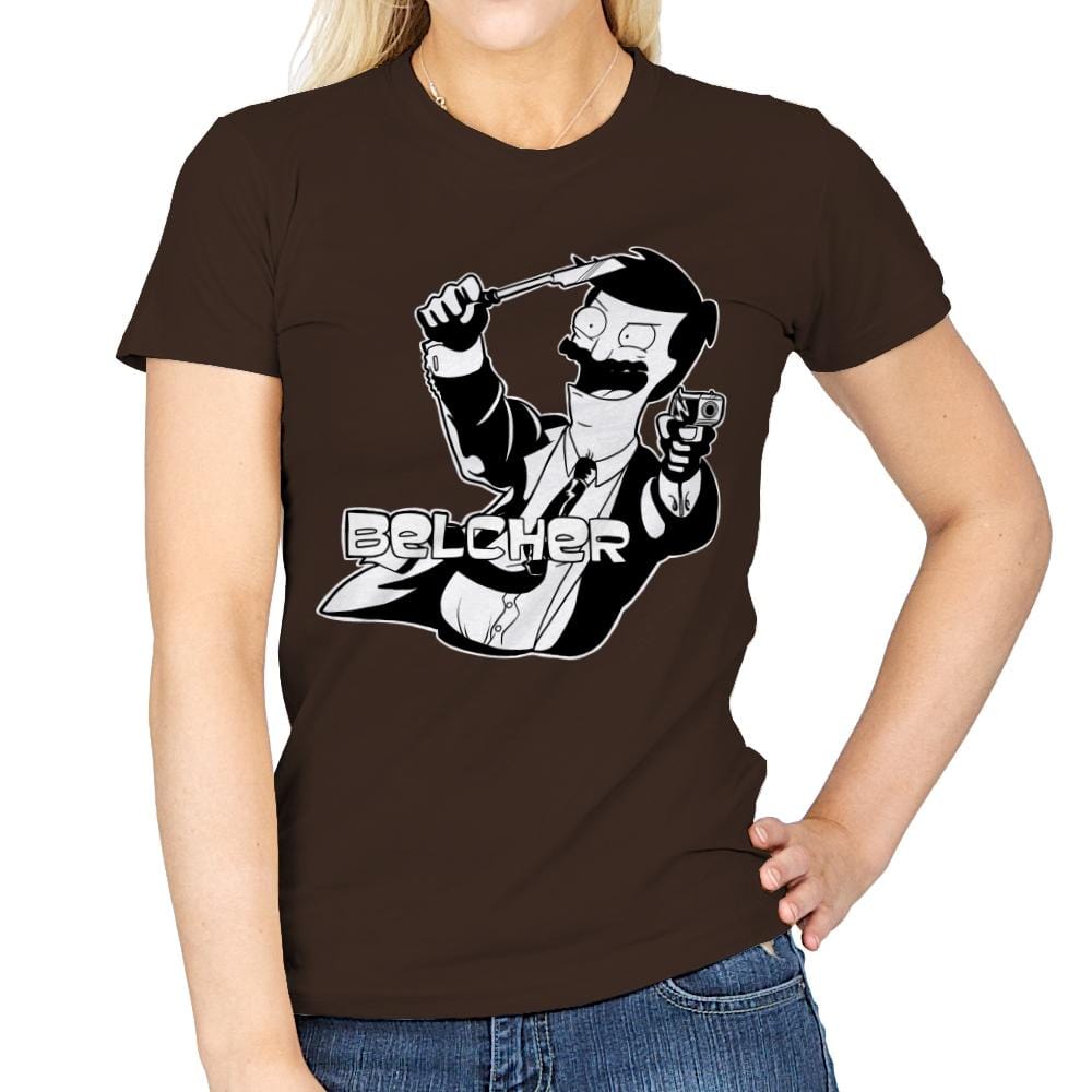 Sterling Belcher - Womens T-Shirts RIPT Apparel Small / Dark Chocolate