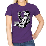 Sterling Belcher - Womens T-Shirts RIPT Apparel Small / Purple