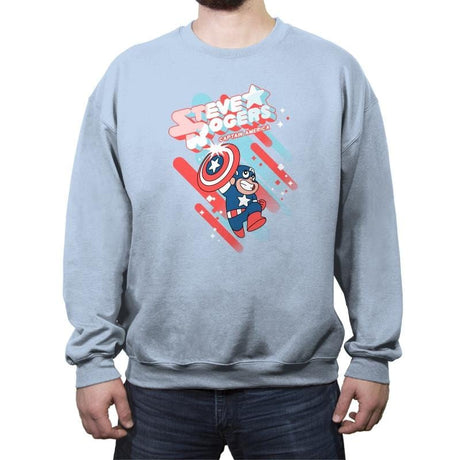 Steven Rogers - Crew Neck Sweatshirt Crew Neck Sweatshirt RIPT Apparel