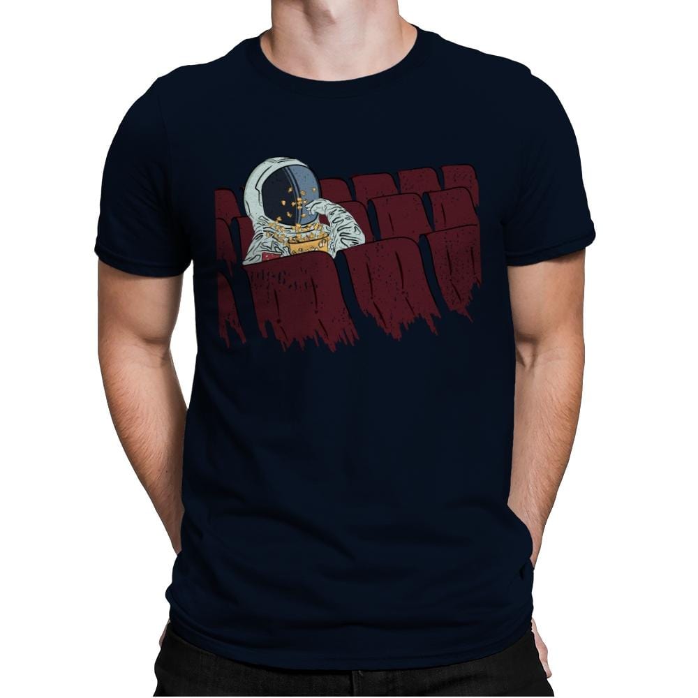 Stig's Astronaut Cousin - Mens Premium T-Shirts RIPT Apparel Small / Midnight Navy