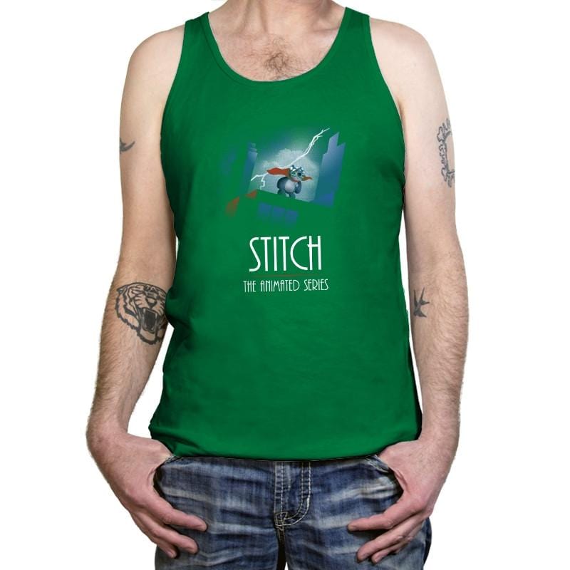 Stitch - The Animated Series Exclusive - Tanktop Tanktop Gooten X-Small / Kelly