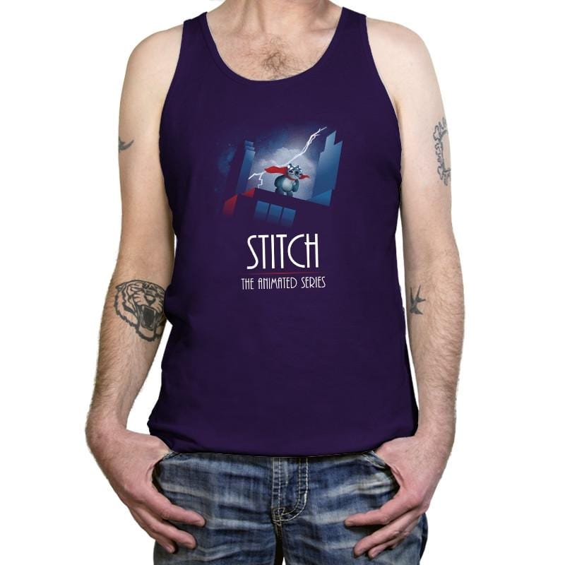 Stitch - The Animated Series Exclusive - Tanktop Tanktop Gooten X-Small / Team Purple