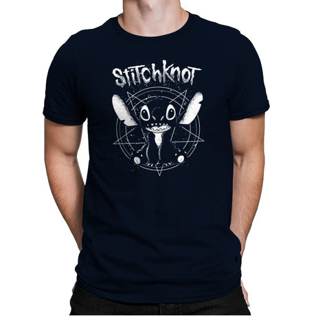 Stitchknot - Best Seller - Mens Premium T-Shirts RIPT Apparel Small / Midnight Navy