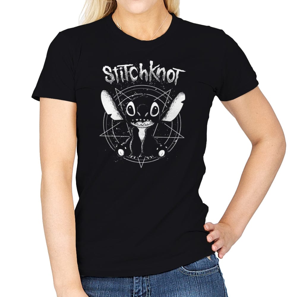 Stitchknot - Best Seller - Womens T-Shirts RIPT Apparel Small / Black