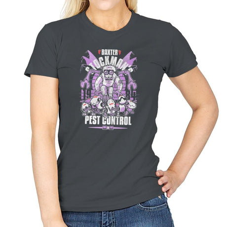 Stockman's Pest Control Exclusive - Womens T-Shirts RIPT Apparel Small / Charcoal