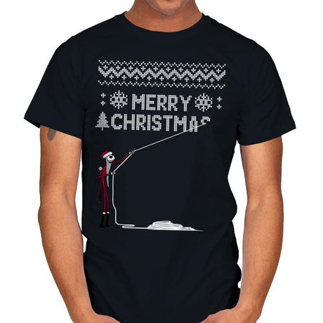 Stolen Christmas - Ugly Holiday - Mens T-Shirts RIPT Apparel Small / Black