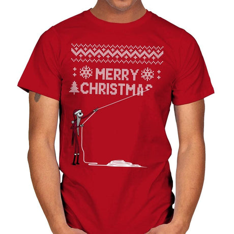 Stolen Christmas - Ugly Holiday - Mens T-Shirts RIPT Apparel Small / Red