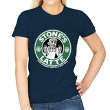 Stonebucks Latte - Womens T-Shirts RIPT Apparel Small / Navy
