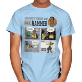 Stop... Safety Time - Mens T-Shirts RIPT Apparel Small / Light Blue