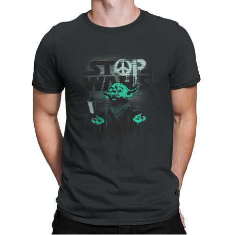 STOP WARS Exclusive - Best Seller - Mens Premium T-Shirts RIPT Apparel Small / Heavy Metal