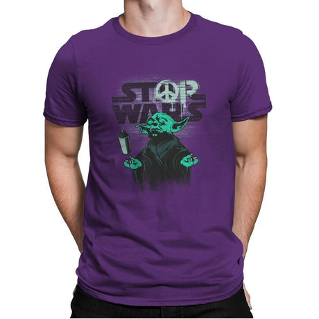 STOP WARS Exclusive - Best Seller - Mens Premium T-Shirts RIPT Apparel Small / Purple Rush