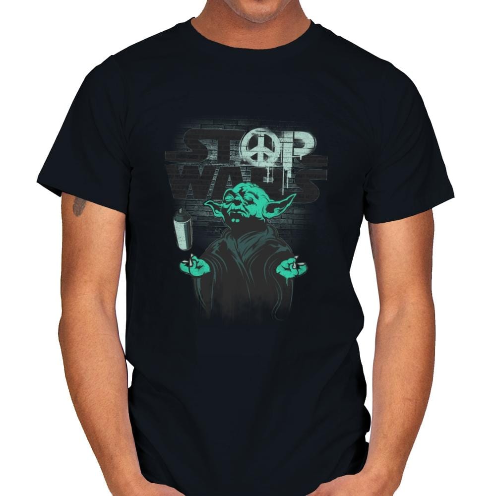 STOP WARS Exclusive - Best Seller - Mens T-Shirts RIPT Apparel Small / Black