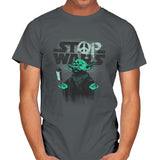 STOP WARS Exclusive - Best Seller - Mens T-Shirts RIPT Apparel Small / Charcoal