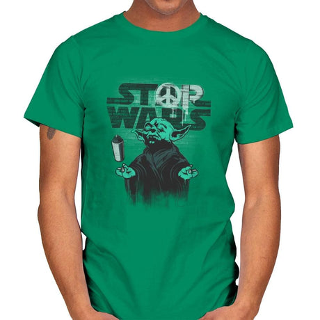 STOP WARS Exclusive - Best Seller - Mens T-Shirts RIPT Apparel Small / Kelly Green