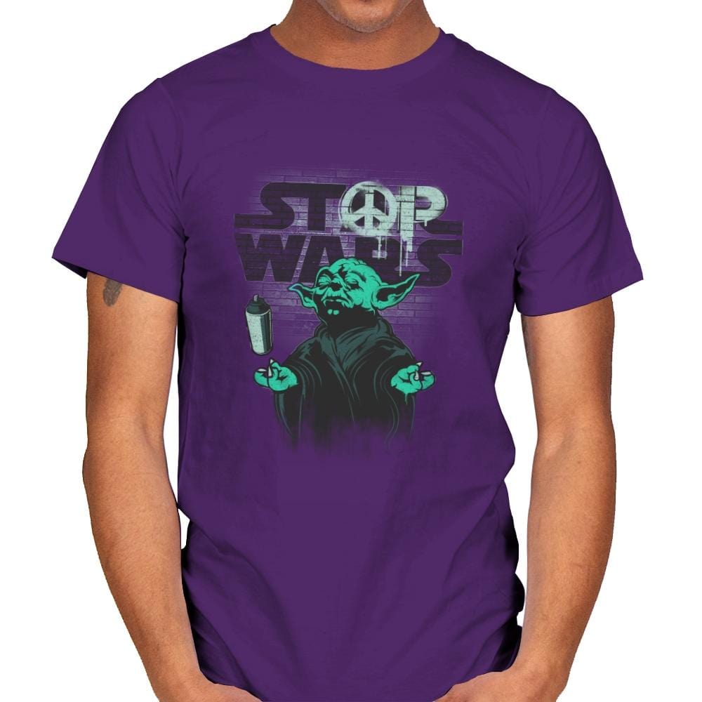 STOP WARS Exclusive - Best Seller - Mens T-Shirts RIPT Apparel Small / Purple