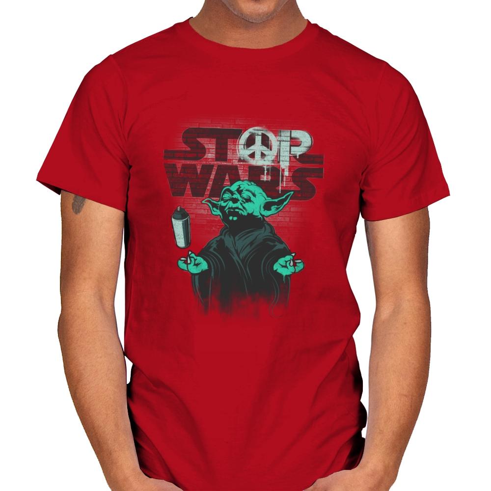 STOP WARS Exclusive - Best Seller - Mens T-Shirts RIPT Apparel Small / Red