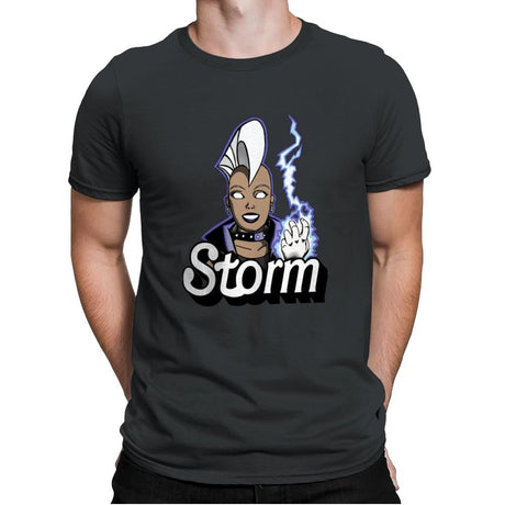 Stormie - Mens Premium T-Shirts RIPT Apparel Small / Heavy Metal