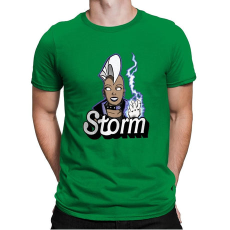Stormie - Mens Premium T-Shirts RIPT Apparel Small / Kelly Green