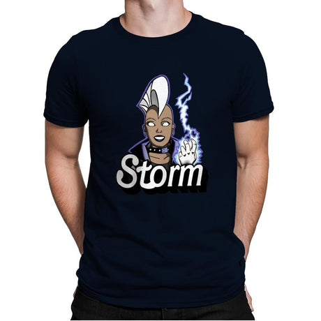 Stormie - Mens Premium T-Shirts RIPT Apparel Small / Midnight Navy