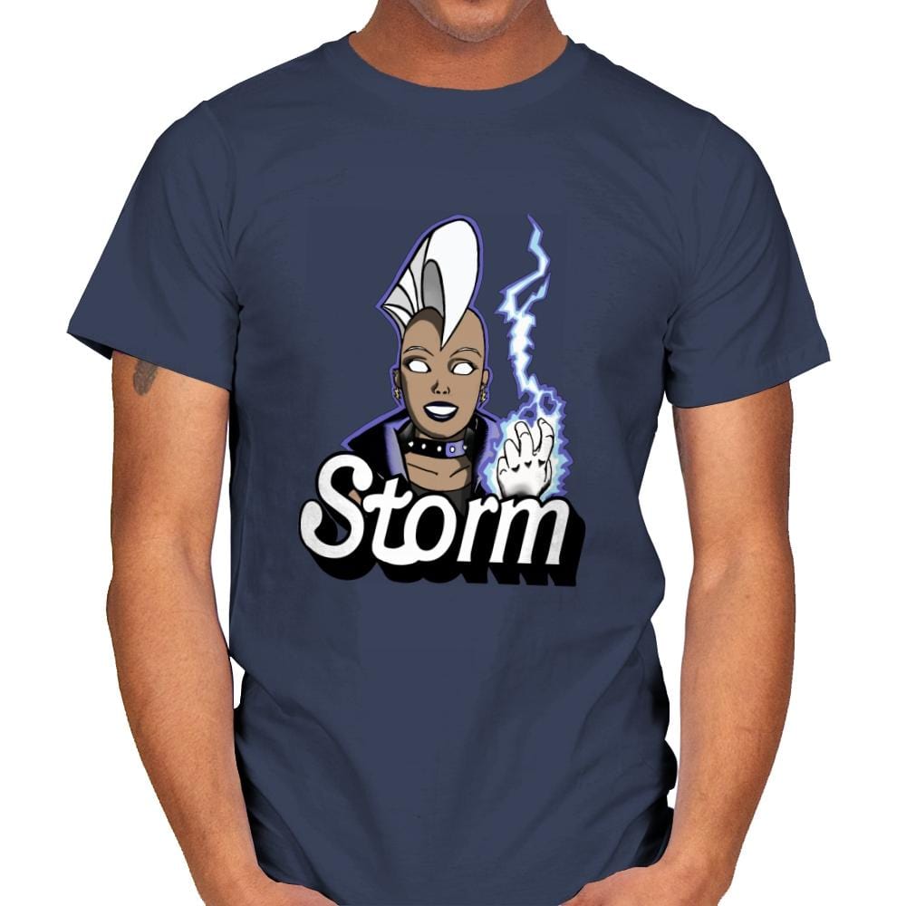Stormie - Mens T-Shirts RIPT Apparel Small / Navy
