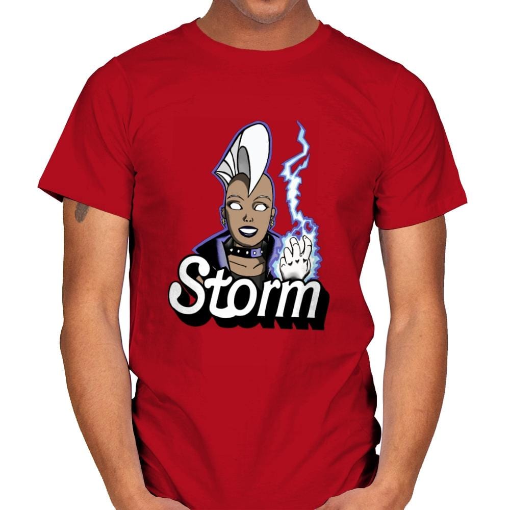 Stormie - Mens T-Shirts RIPT Apparel Small / Red
