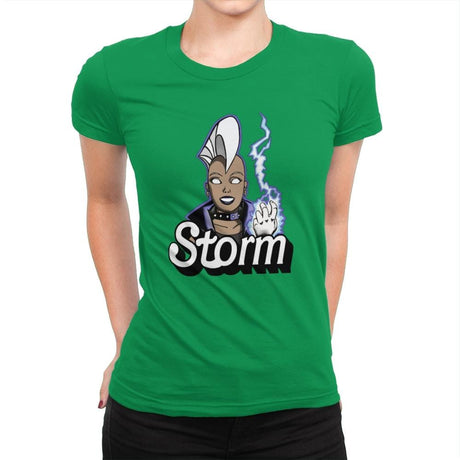 Stormie - Womens Premium T-Shirts RIPT Apparel Small / Kelly Green