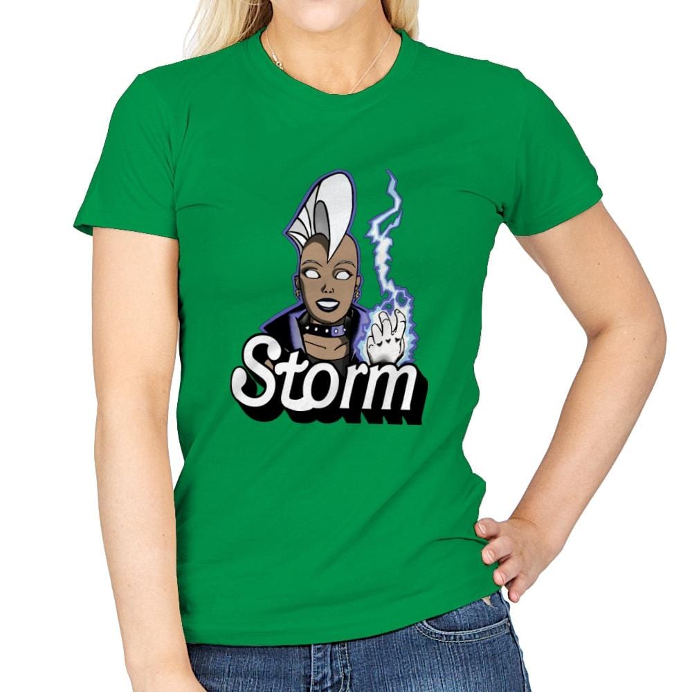 Stormie - Womens T-Shirts RIPT Apparel Small / Irish Green
